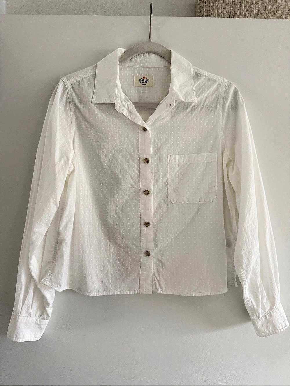 Marine Layer - Cropped Button Down